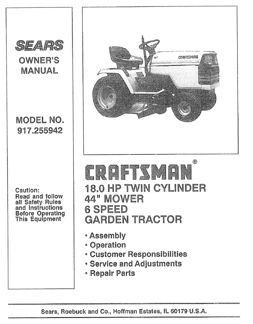 Craftsman 917.255942 User manual
