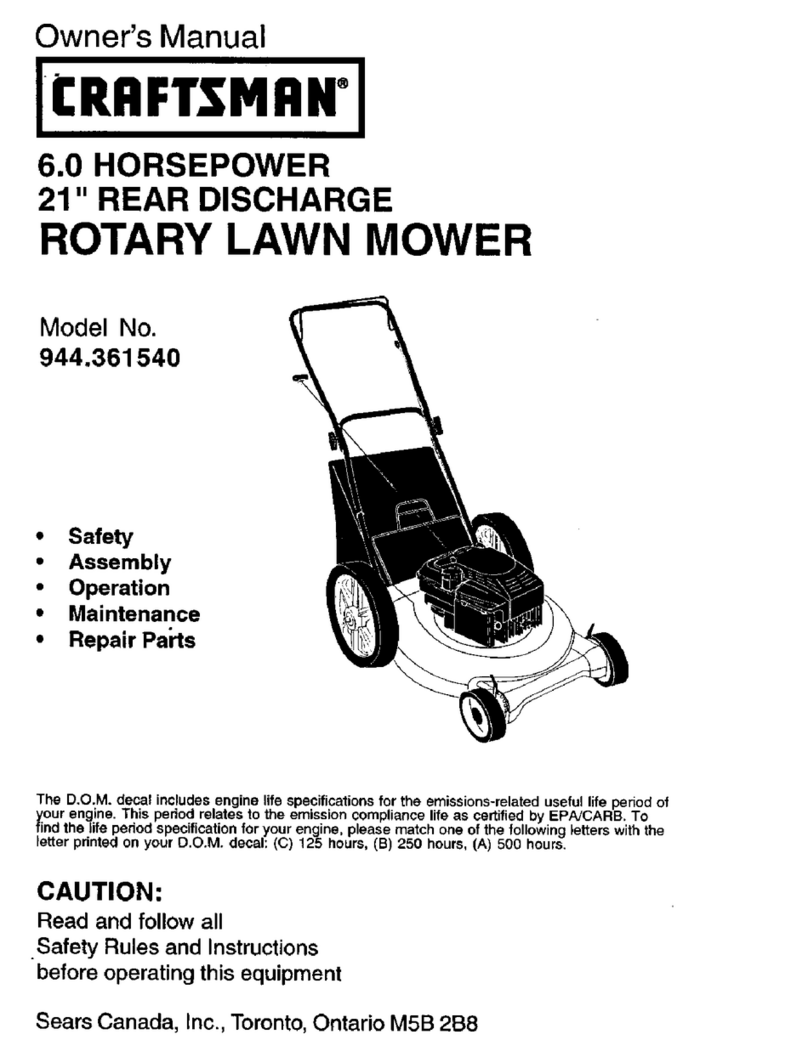 Craftsman 944.361540 User manual
