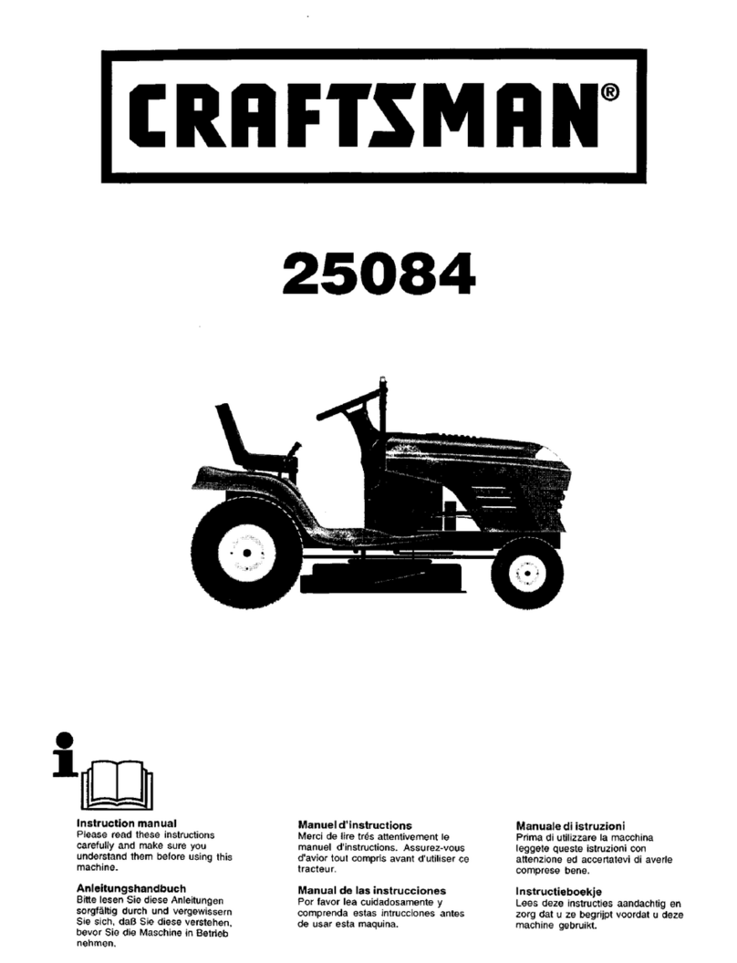 Craftsman 25084 instruction manual