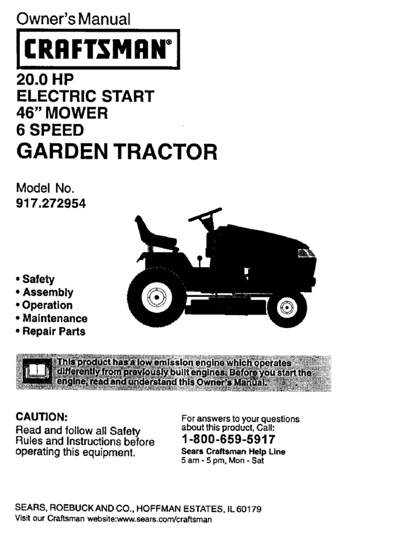 Craftsman 917.272954 User manual