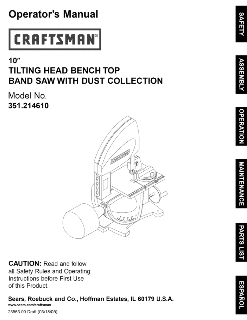 Craftsman 351.214610 User manual