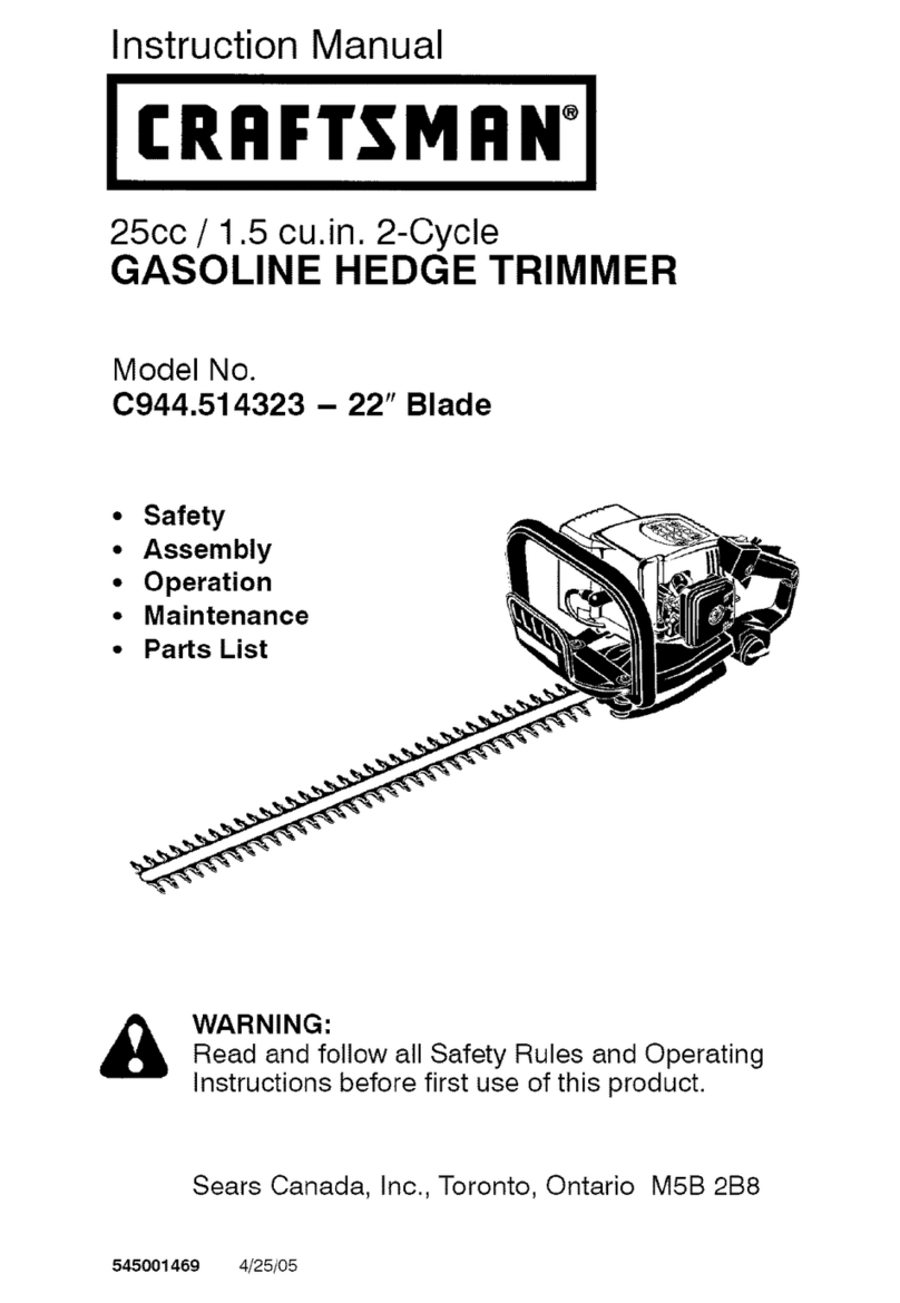 Craftsman C944.514323 User manual