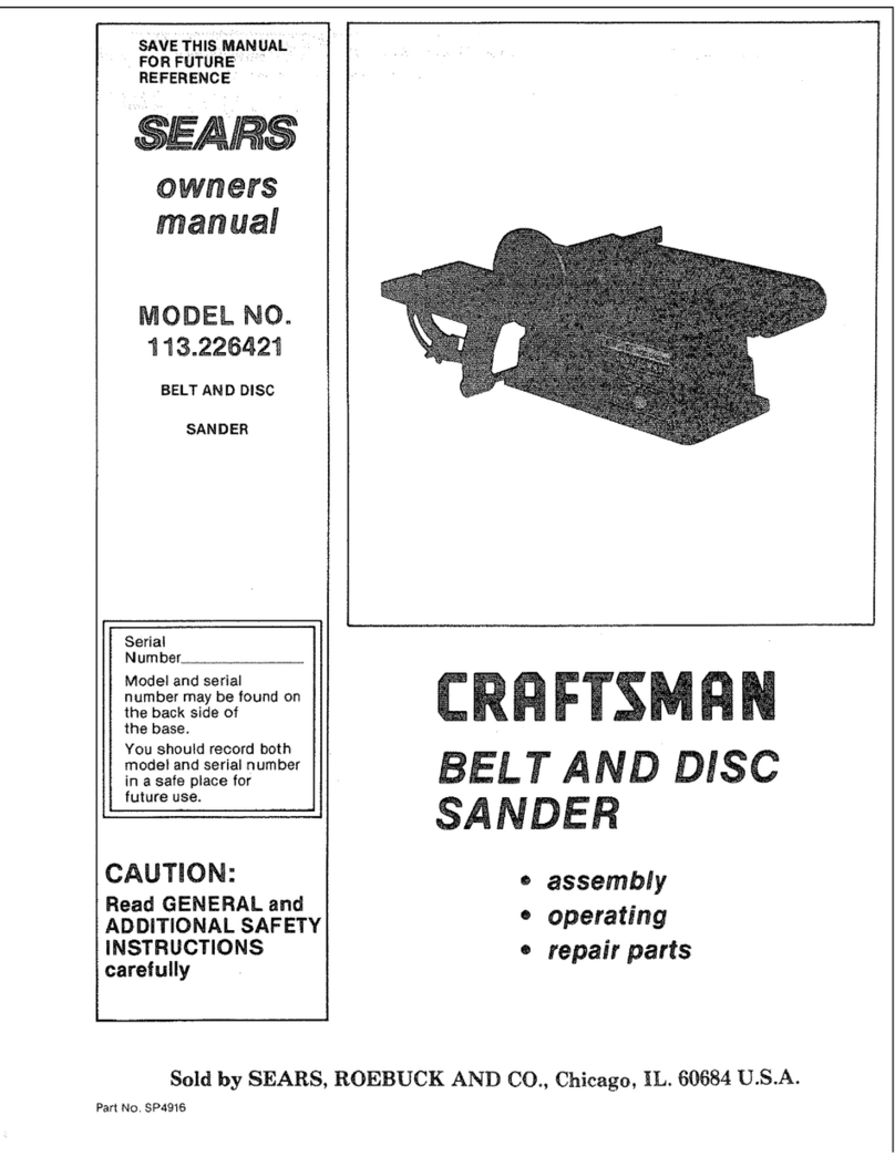 Craftsman 113.226421 User manual