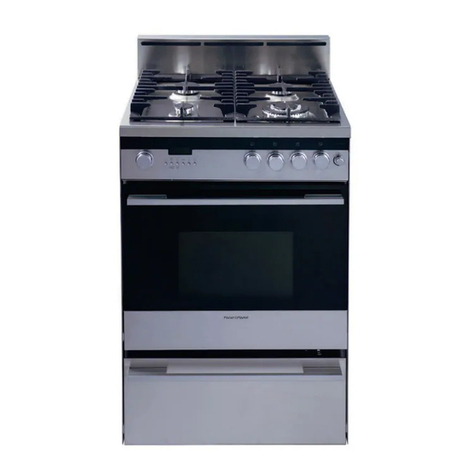 Fisher & Paykel OR24SDPWGX User manual Fisher & Paykel OR24SDPWGX User manual
