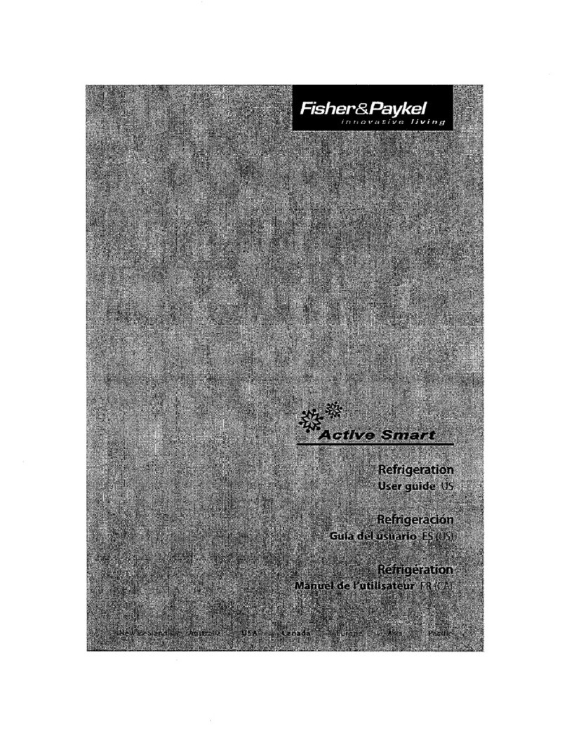 Fisher & Paykel E522A-21767A User manual Fisher & Paykel E522A-21767A User manual