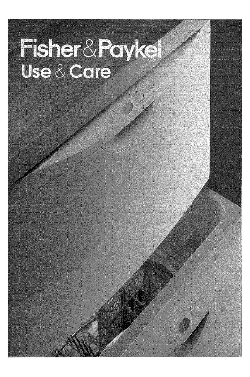 Fisher & Paykel DD601-87225 use & care