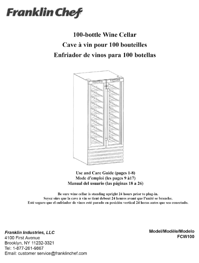 Franklin Chef FCW100 User manual