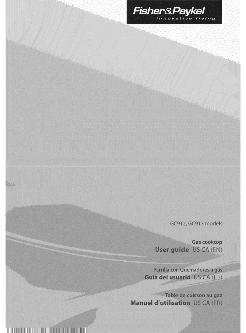 Fisher & Paykel GC913 User manual