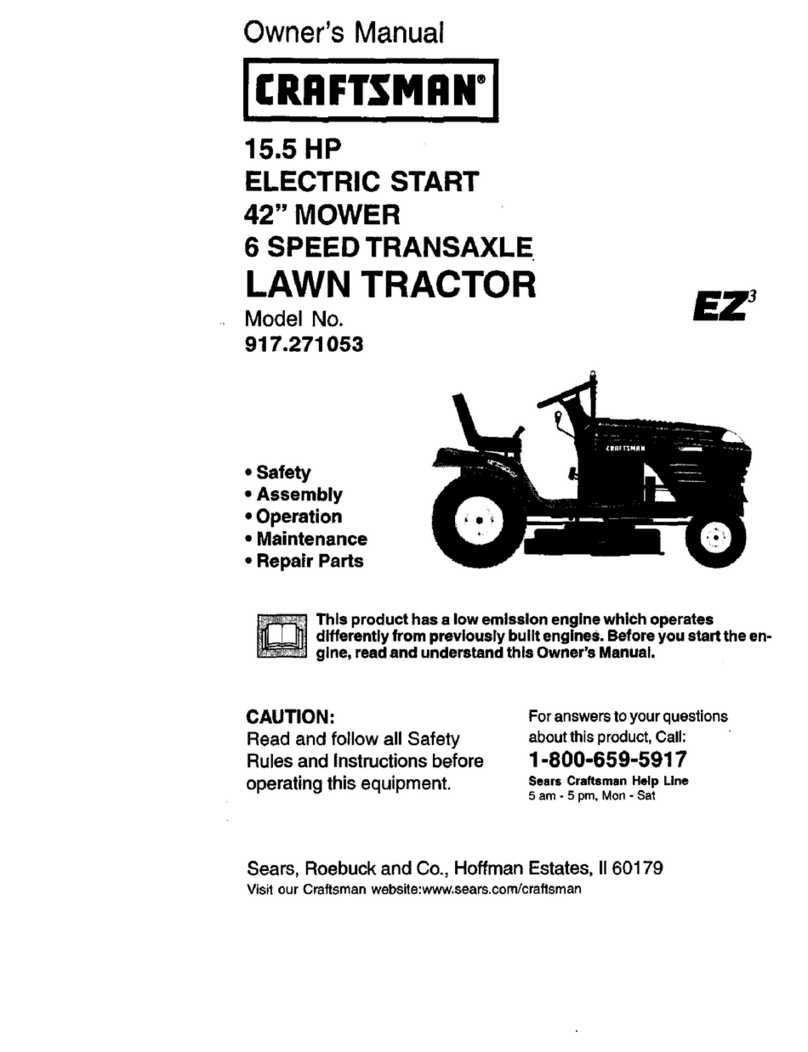 Craftsman EZ3 917.271053 User manual
