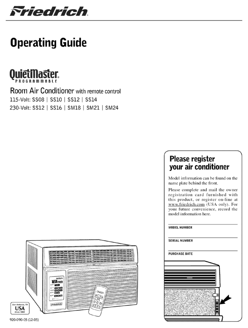 Friedrich QuietMaster SS14 User manual