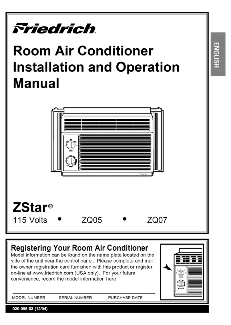 Friedrich Z-Star ZQ05 User manual