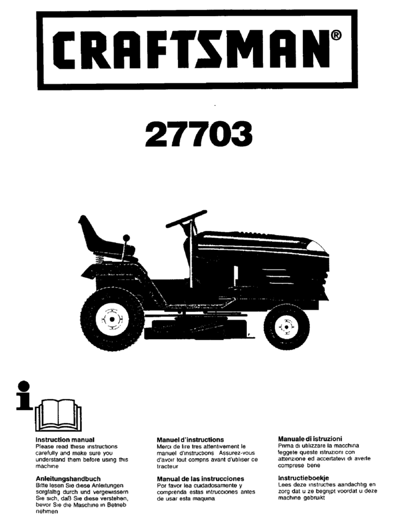 Craftsman 27703 User manual