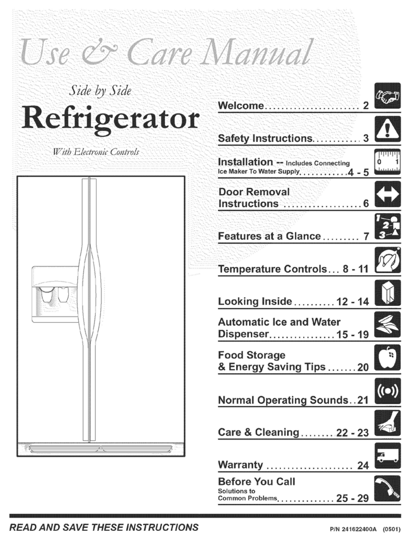 Frigidaire PLHS67EESB7 User manual