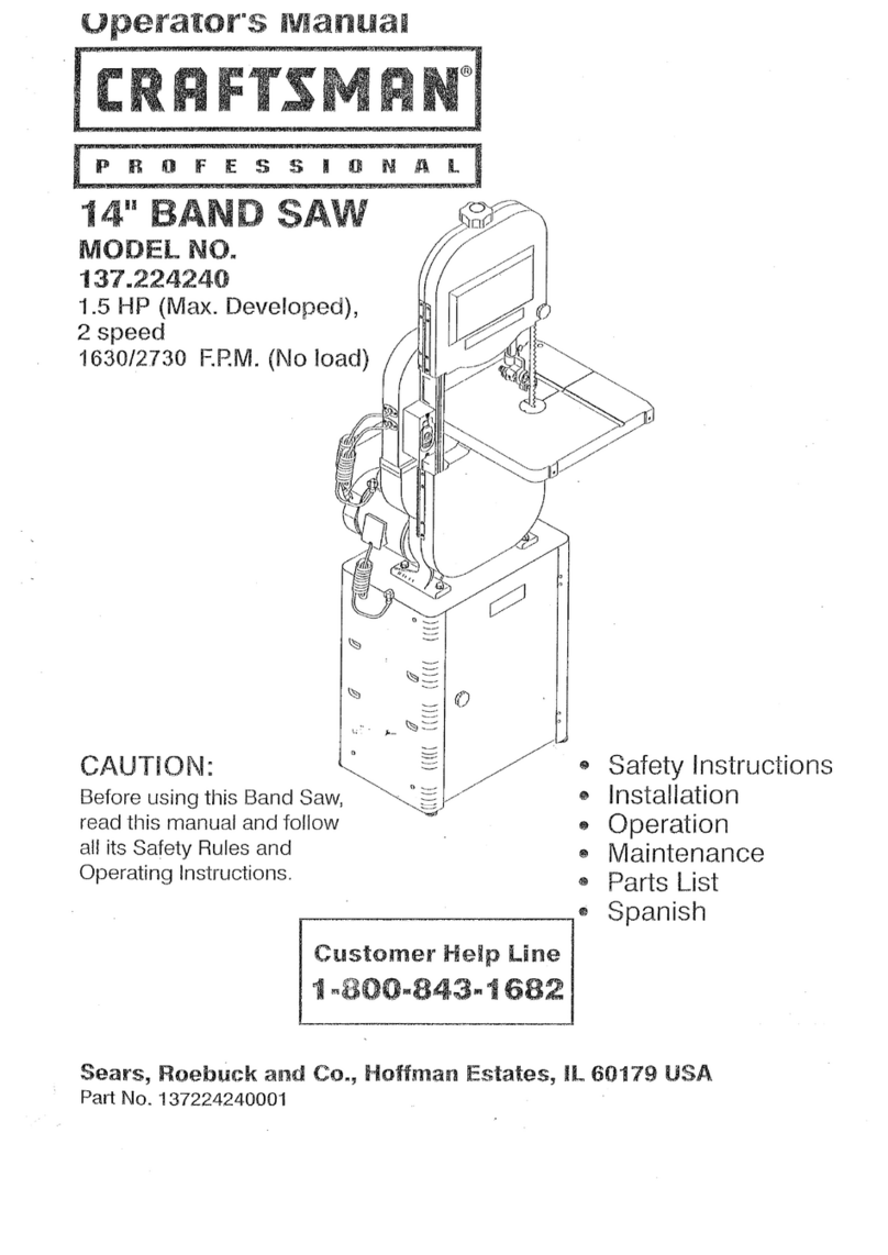 Craftsman 137.224240 User manual