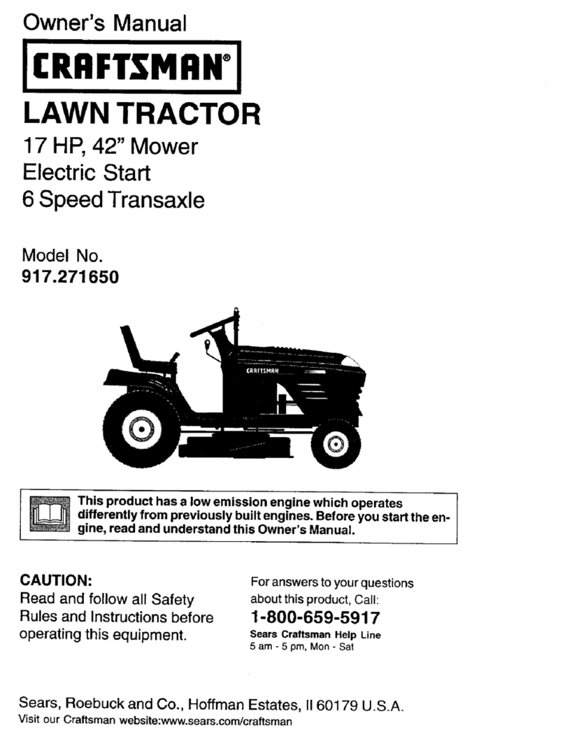 Craftsman 917.271650 User manual