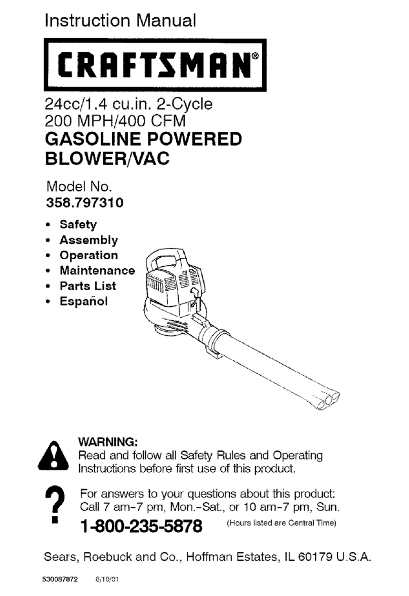 Craftsman 358.797310 User manual