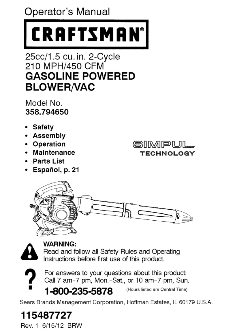 Craftsman 358.794650 User manual