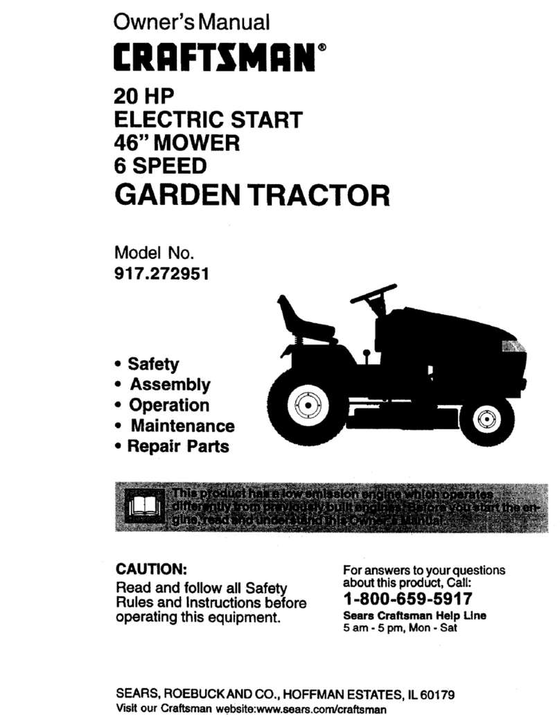 Craftsman 917.272951 owner's manual