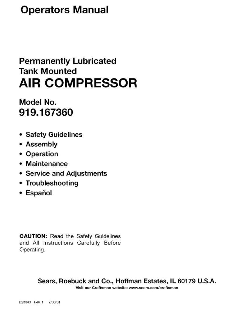 Craftsman 919.167360 Operators Operator's manual