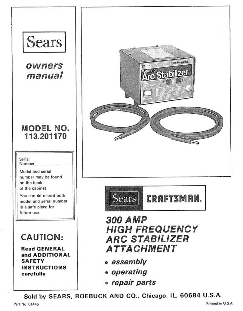 Craftsman 113.201170 owner's manual