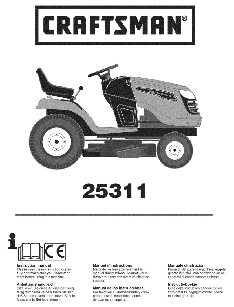 Craftsman 25311 User manual