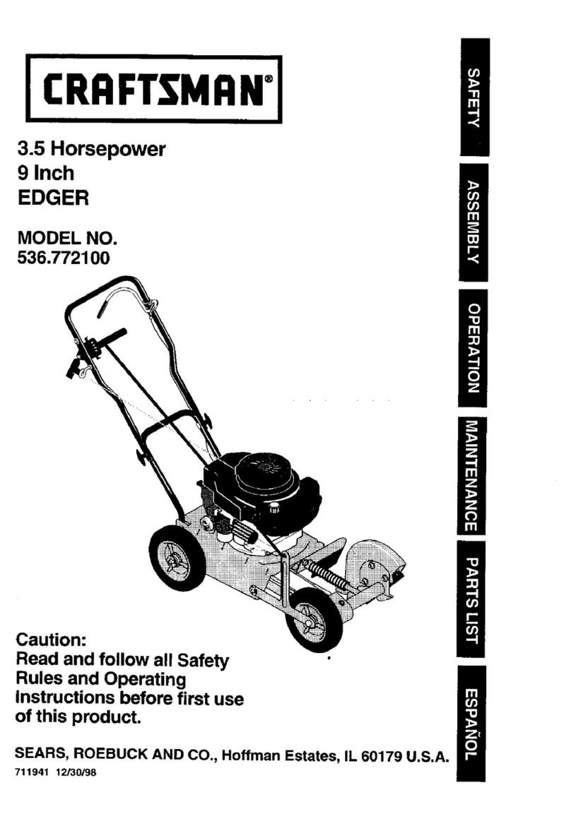 Craftsman 536.772100 User manual