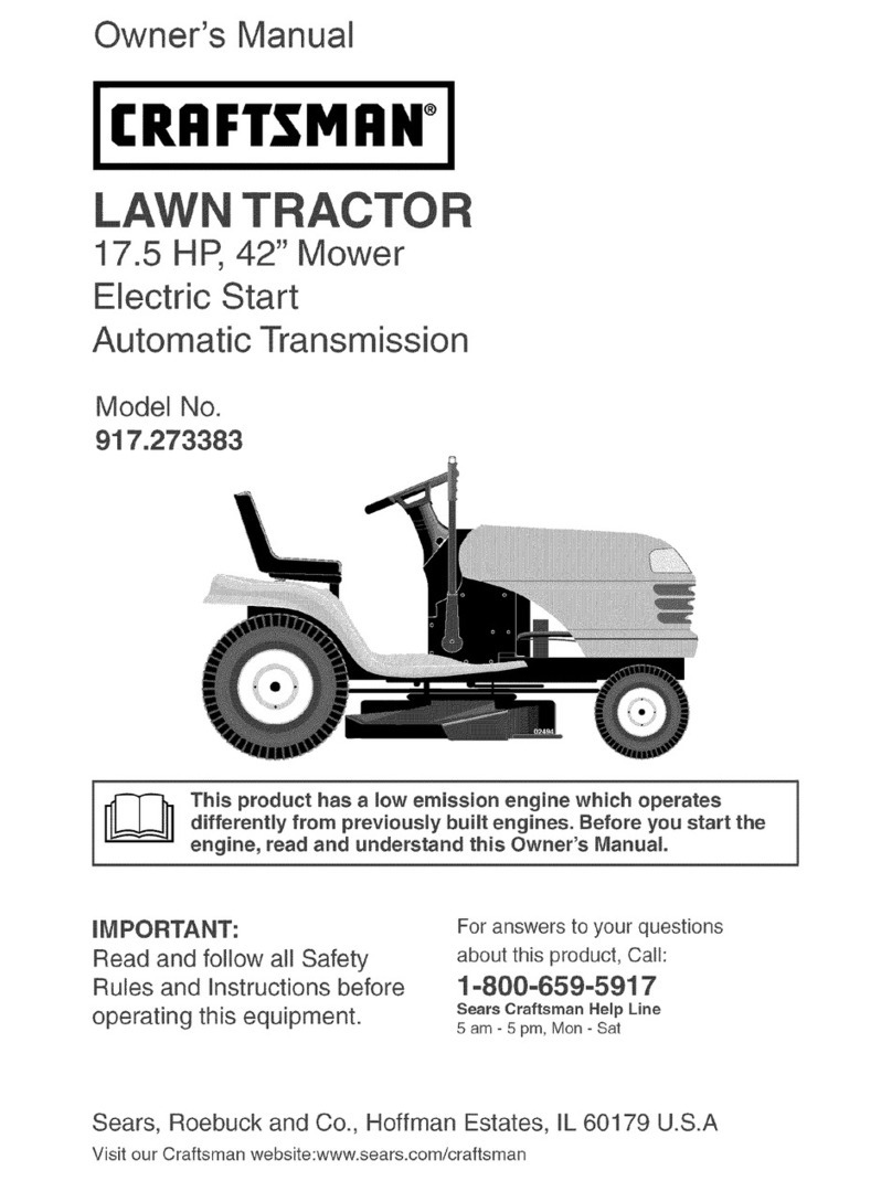 Craftsman 917.273383 User manual