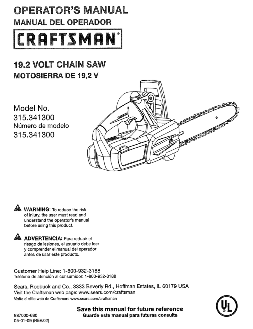 Craftsman 315.341300 User manual