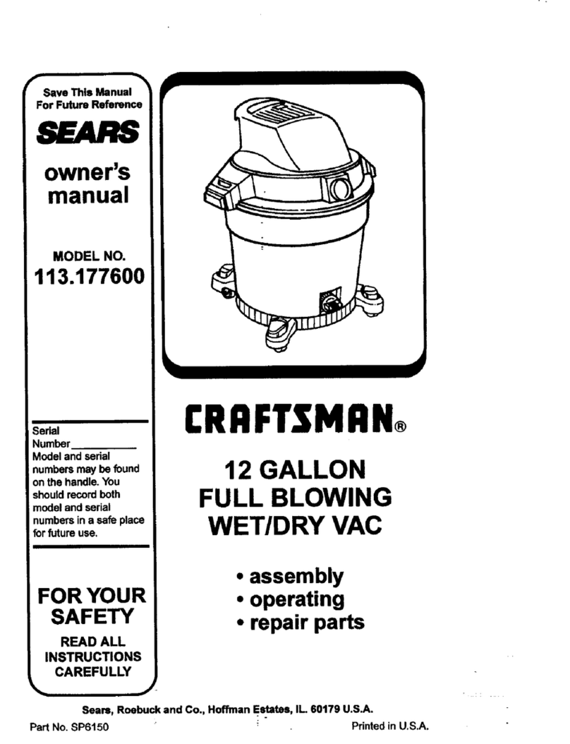 Craftsman 113.177600 owner's manual