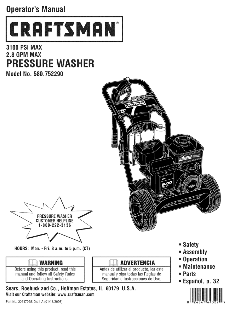 Craftsman 580.752290 User manual