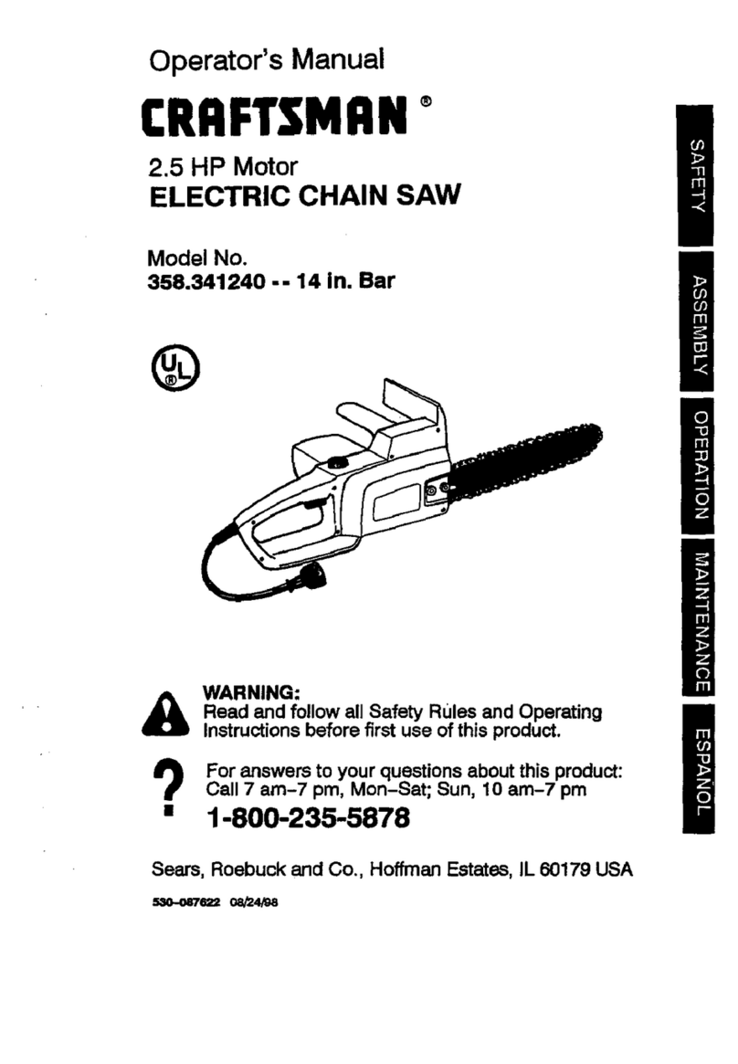 Craftsman 358.341240 User manual