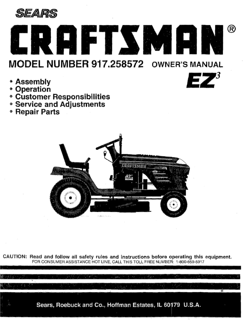 Craftsman EZ3 917.258572 User manual