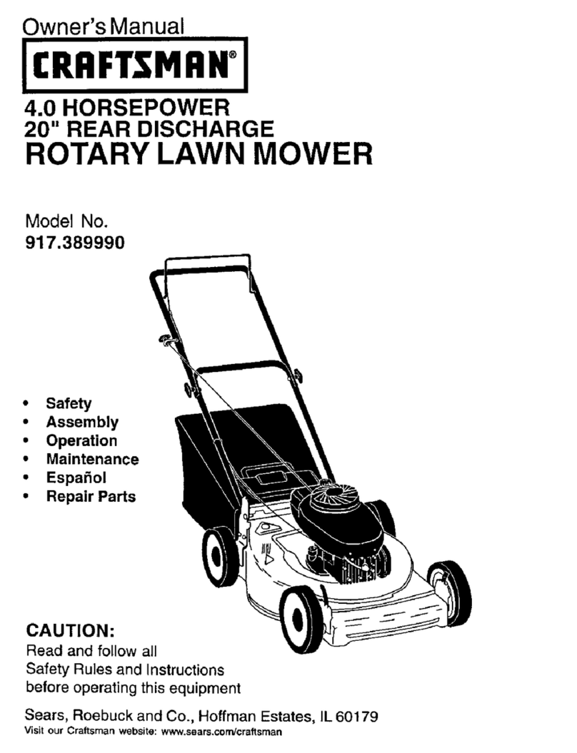 Craftsman 917.389990 User manual