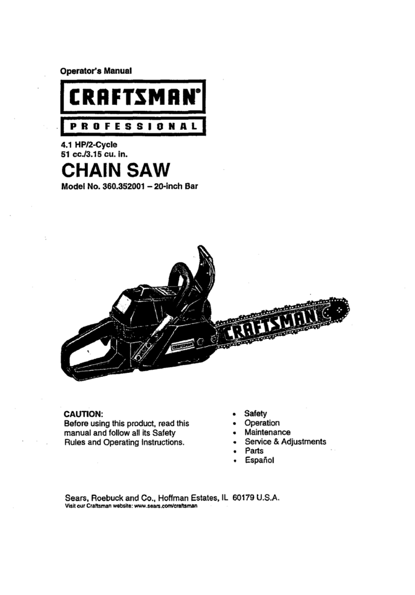 Craftsman 360.352001 User manual