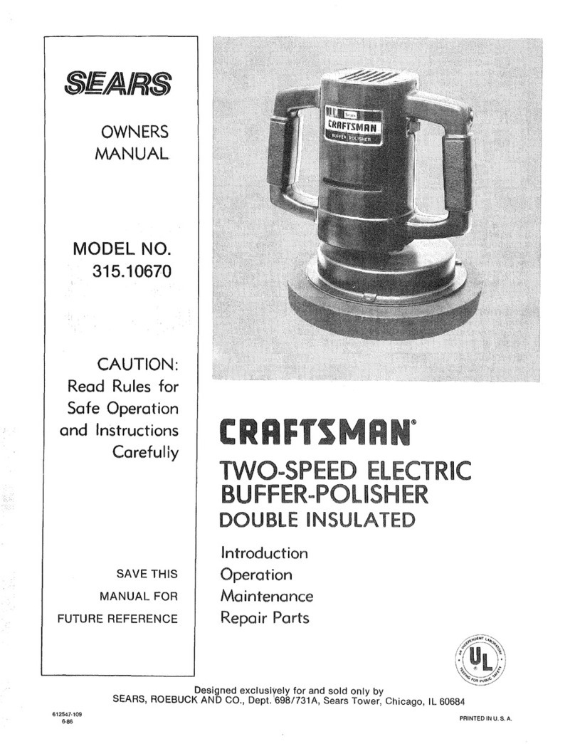 Craftsman 315.10670 owner's manual