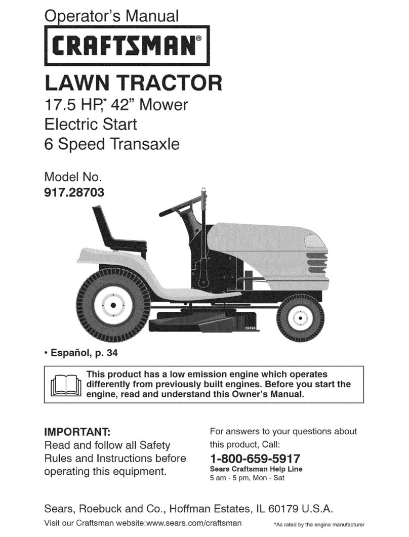 Craftsman 917.28703 Operator's manual