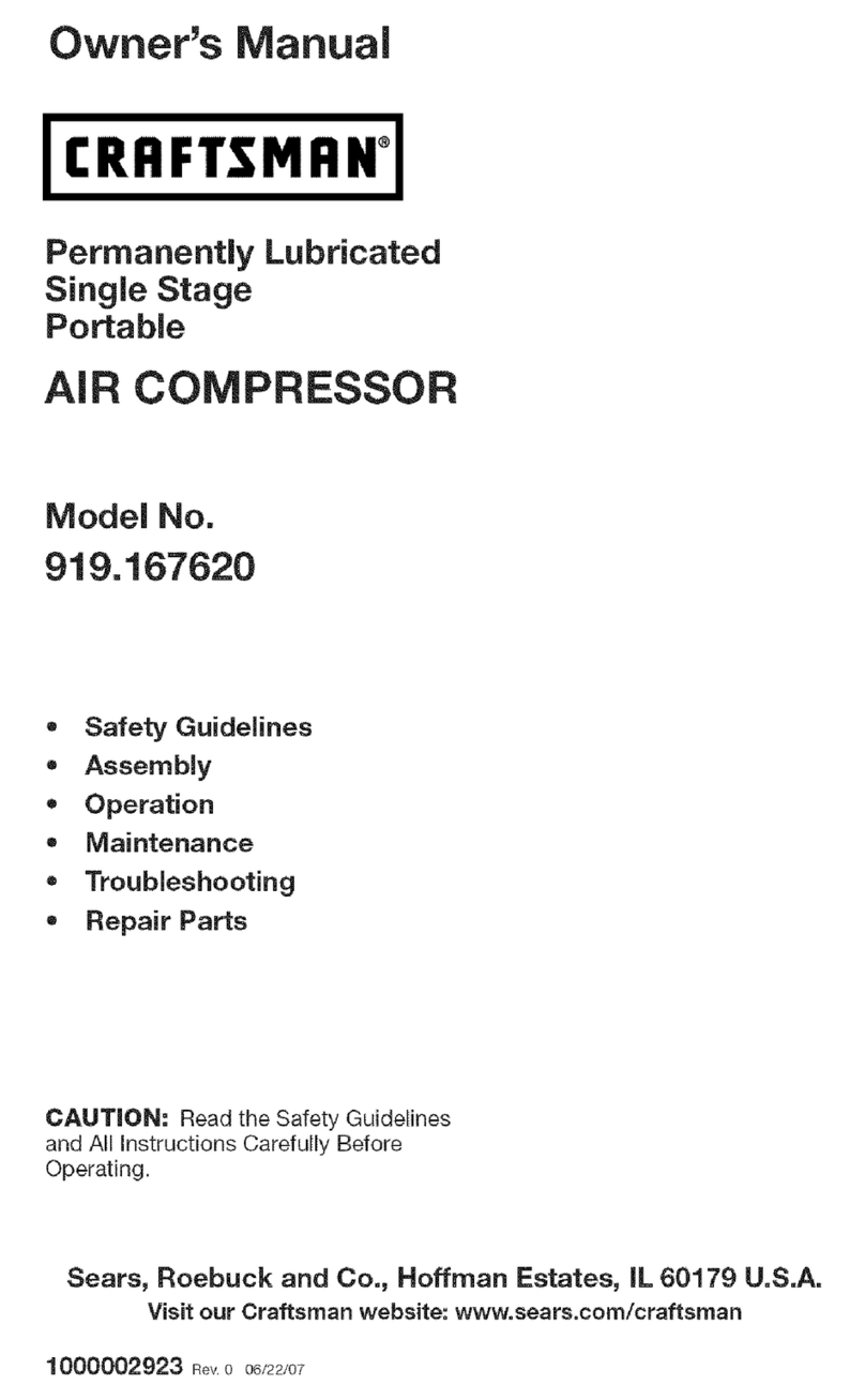 Craftsman 919.167620 User manual Craftsman 919.167620 User manual