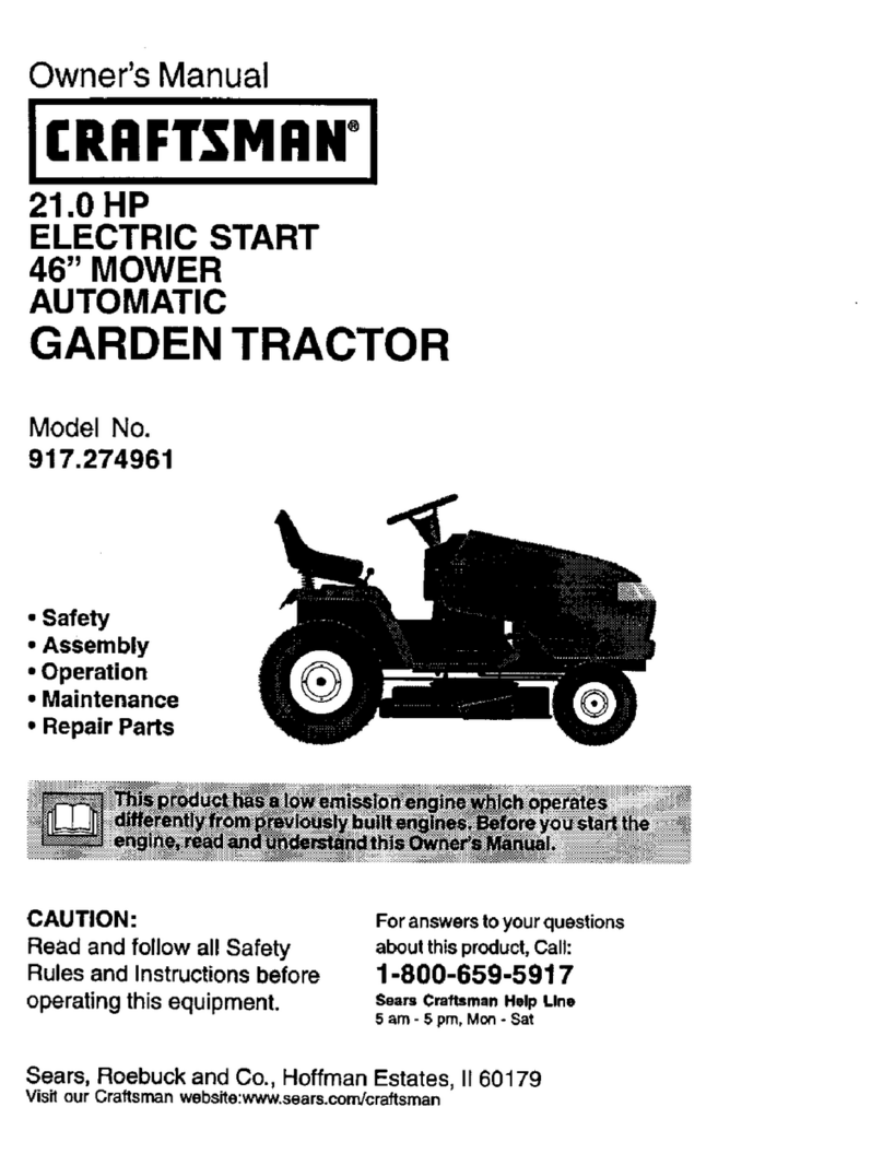 Craftsman 917.274961 User manual