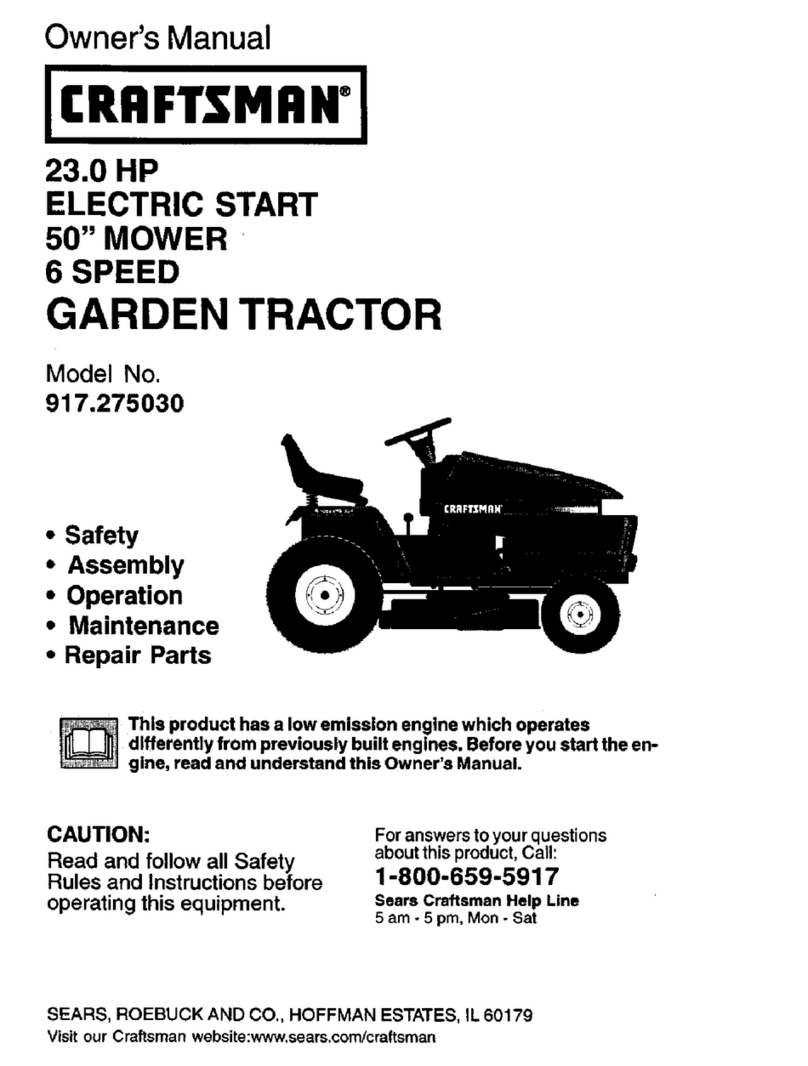 Craftsman 917.275030 owner's manual