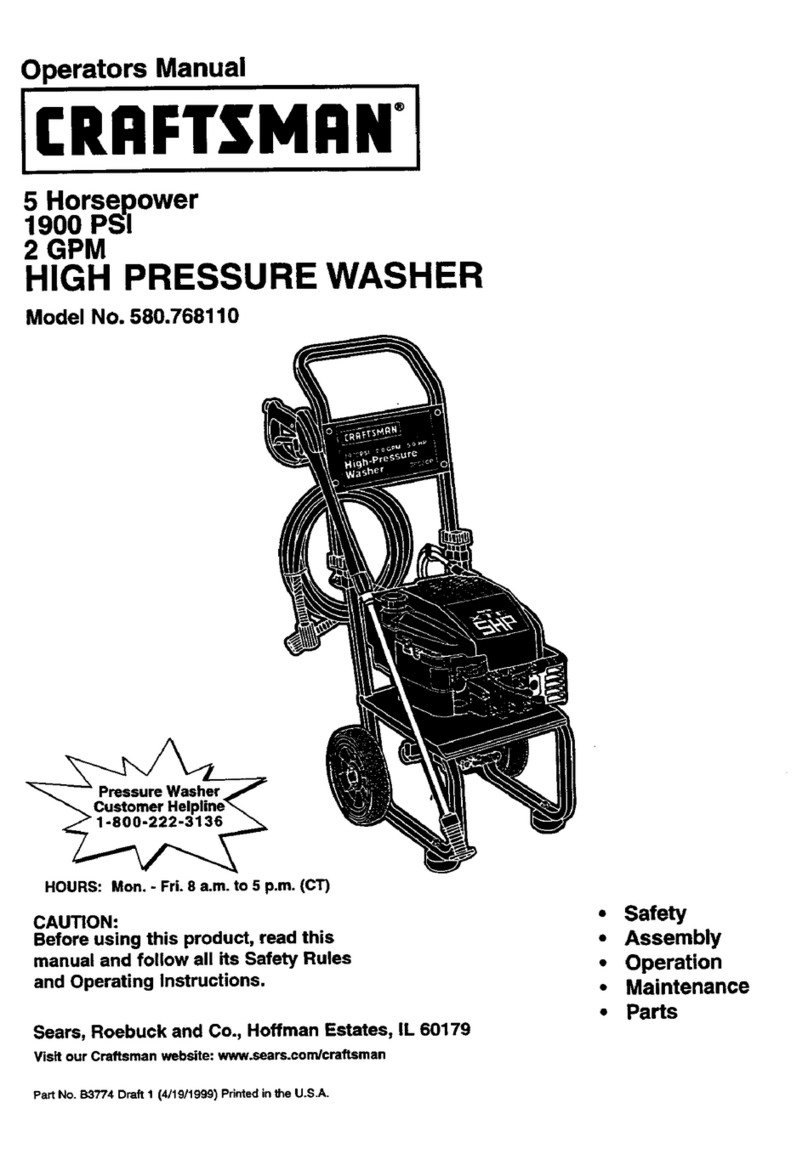 Craftsman 580.768110 Operator's manual
