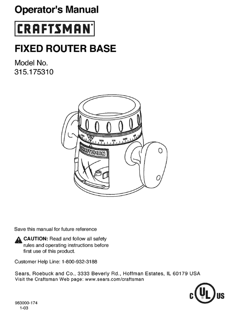 Craftsman 315.175310 Operator's manual