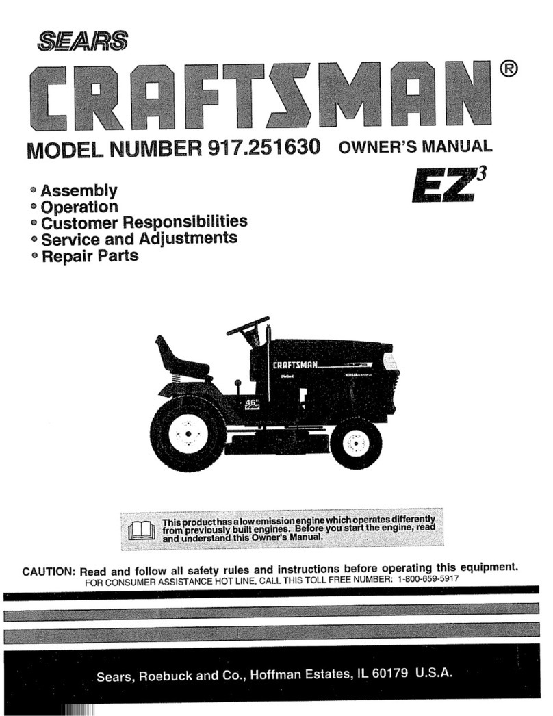 Craftsman EZ3 917.251630 User manual