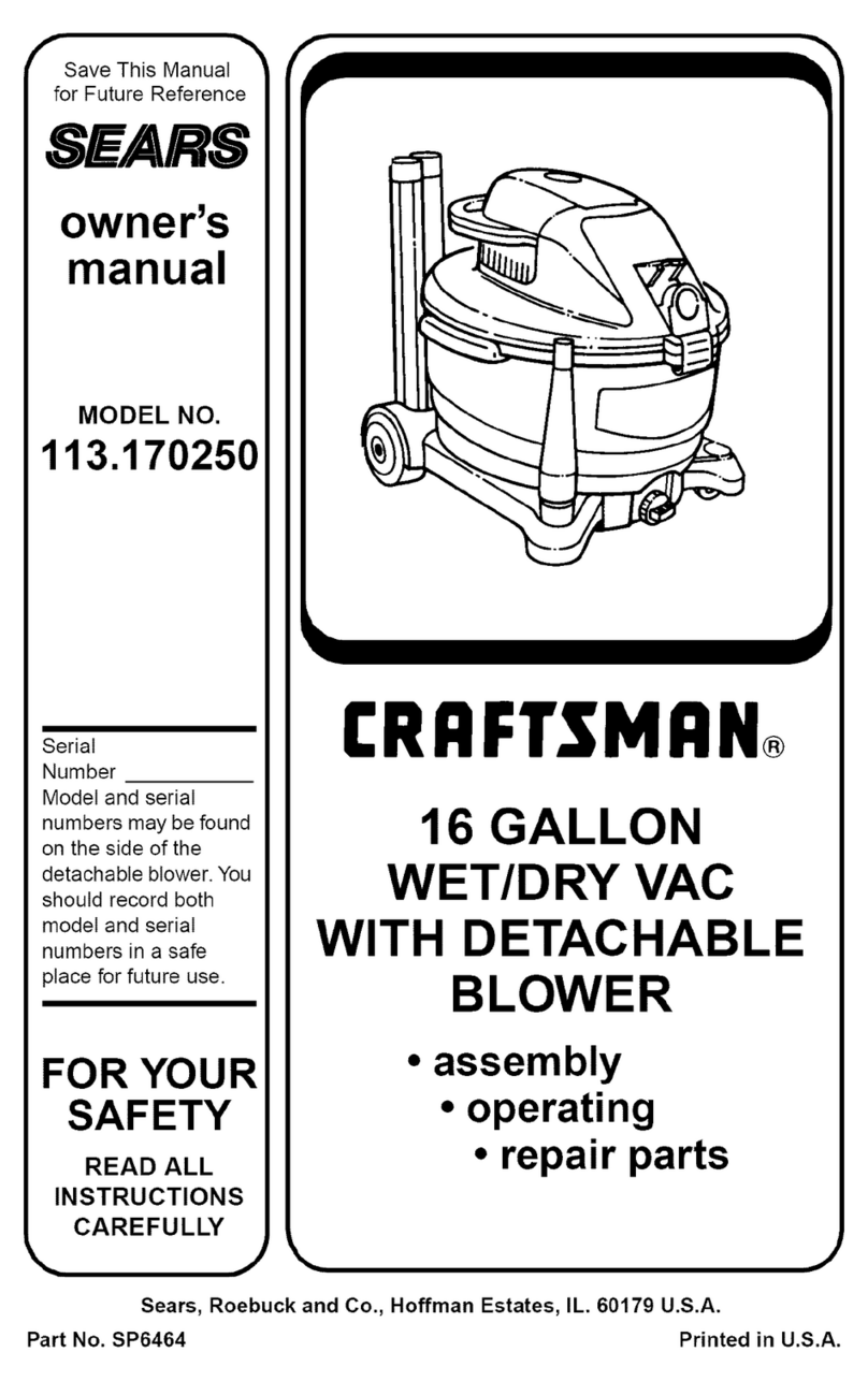 Craftsman 113.170250 owner's manual