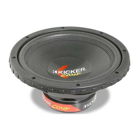 Kicker COMPETITION C18c User manual