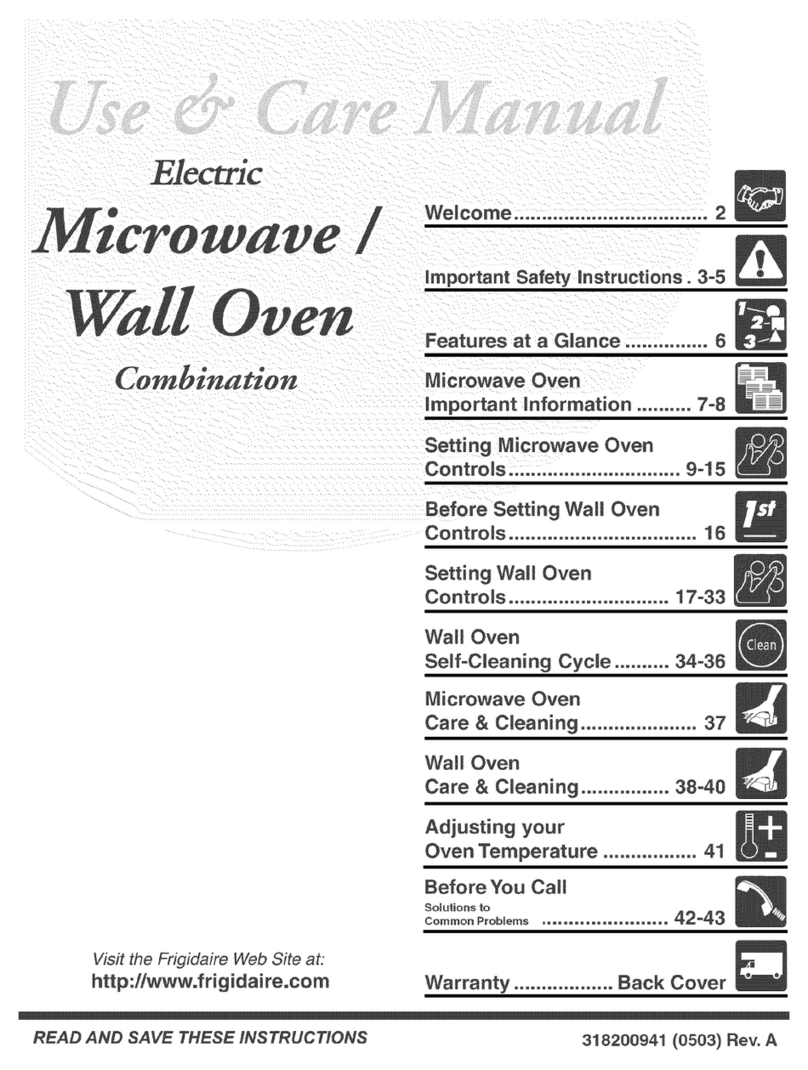Frigidaire GLEB27M9ESB User manual