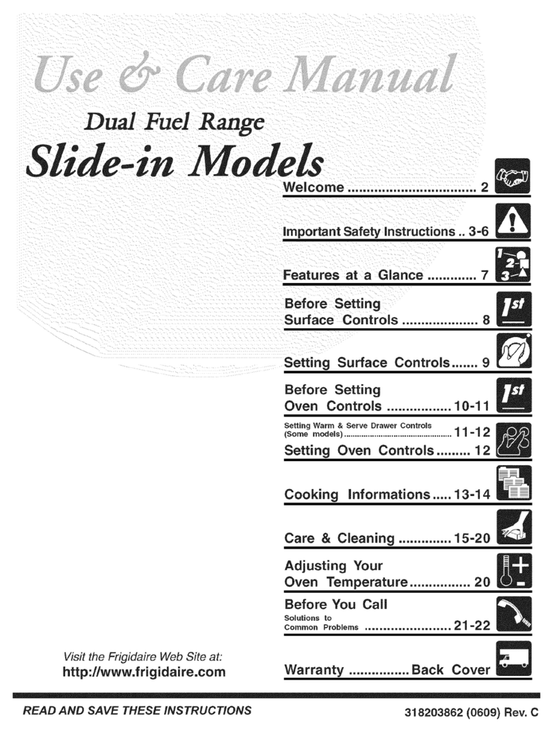 Frigidaire FCS367FCA User manual