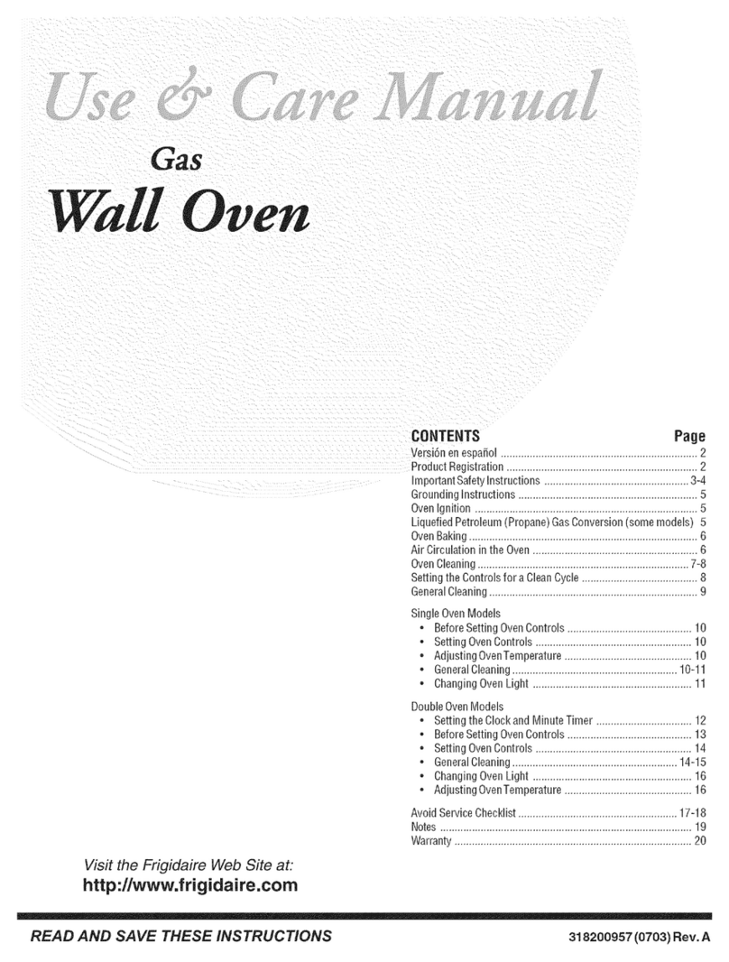Frigidaire FGB24L2ABD User manual Frigidaire FGB24L2ABD User manual
