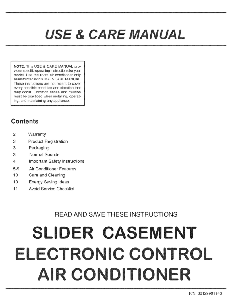 Frigidaire FAK104R1V11 User manual