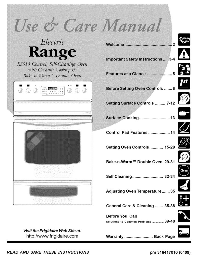Frigidaire GLEFM397DSD User manual