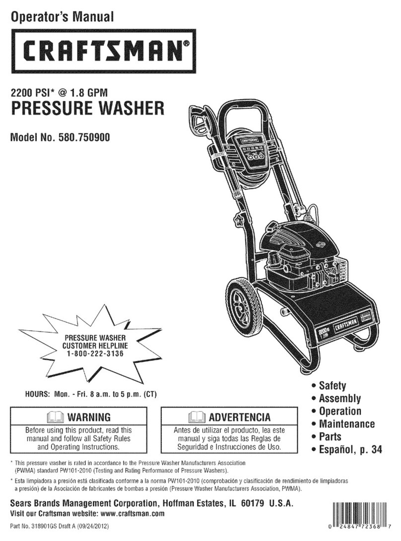 Craftsman 580.750900 User manual